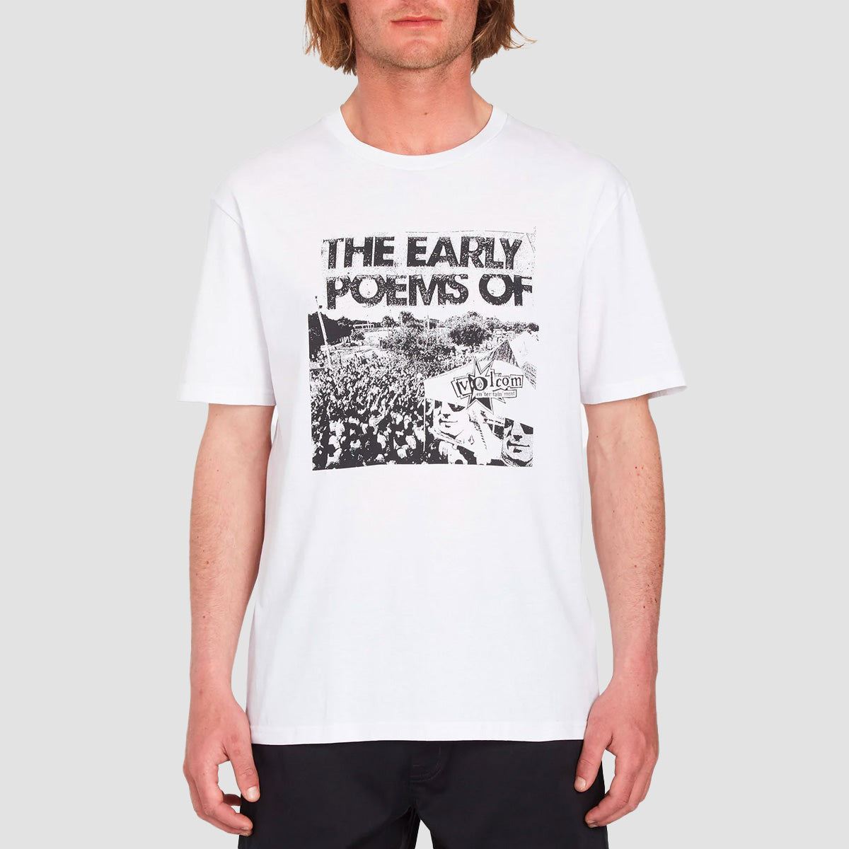 Volcom Ent Poems T-Shirt White