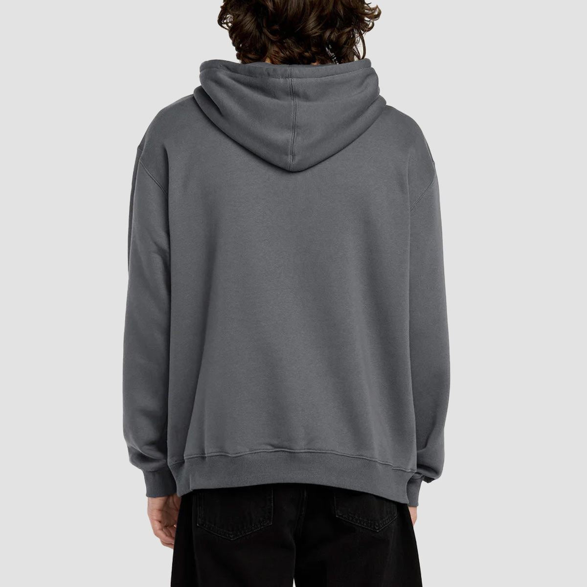 Volcom Single Stone PW Pullover Hoodie Asphalt Black