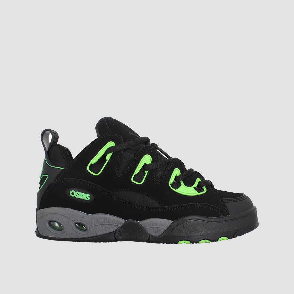 Osiris D3 E Shoes - Black/Charcoal/Green