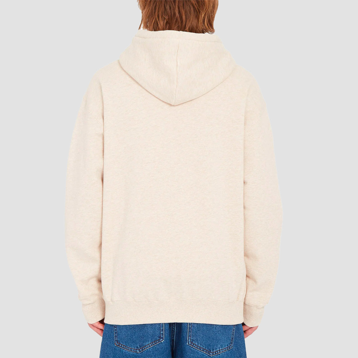 Volcom Single Stone Mind Invasion Pullover Hoodie Whitecap Grey