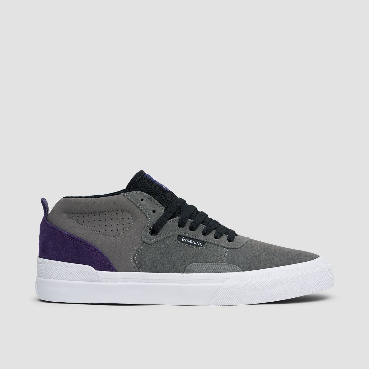 Emerica Pillar Shoes - Grey/Purple