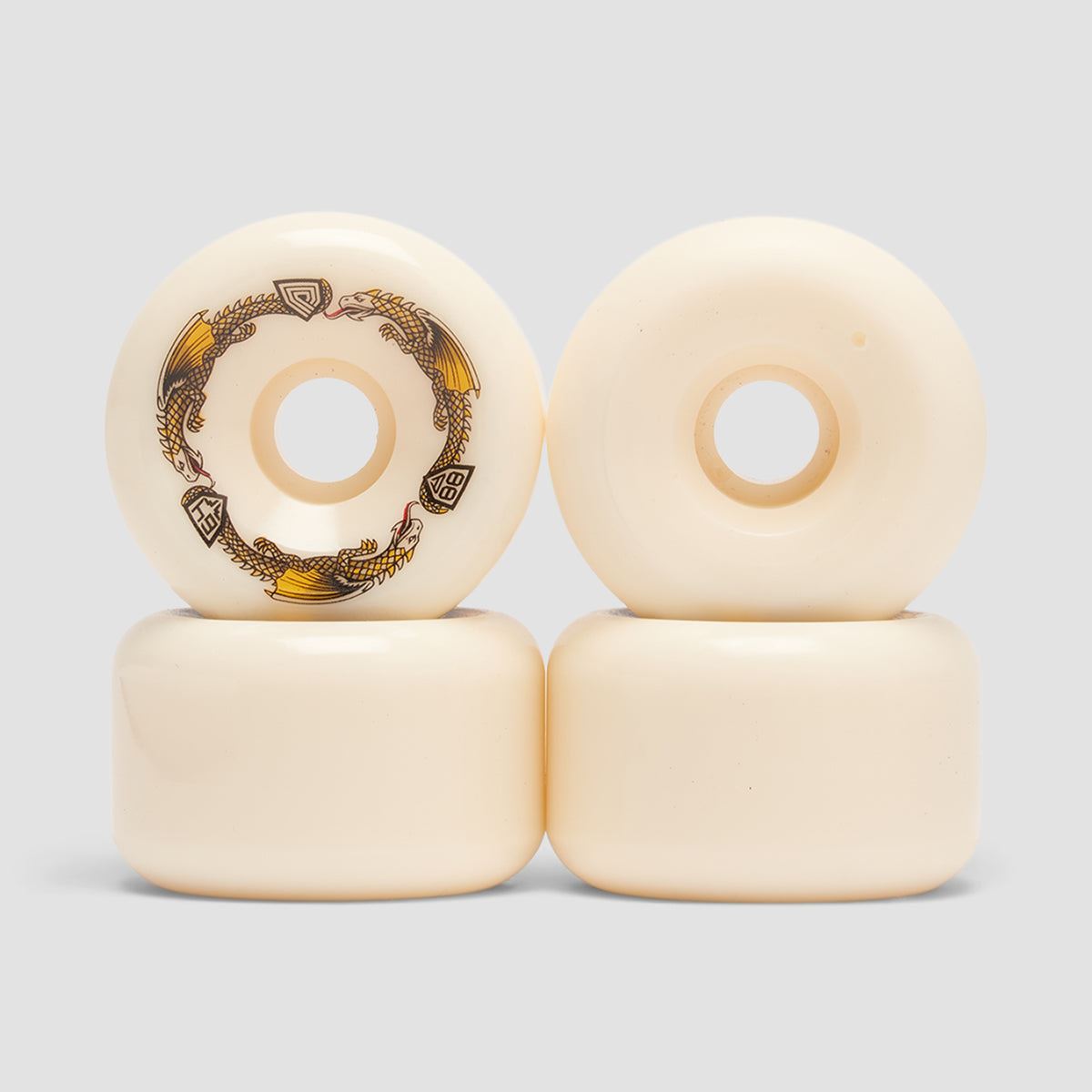 Powell Peralta Dragon Formula 88A Bomber Skateboard Wheels Off White 64x40mm