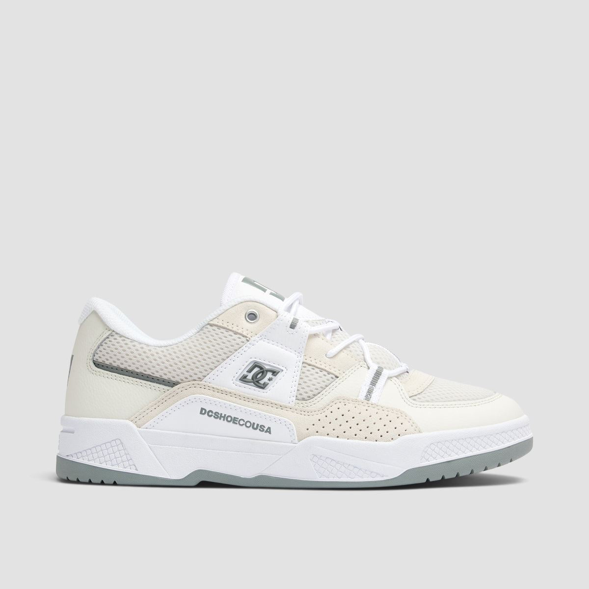 DC Construct Shoes - Off White