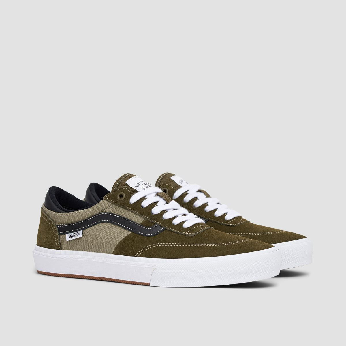 Vans Gilbert Crockett Shoes - Dark Olive