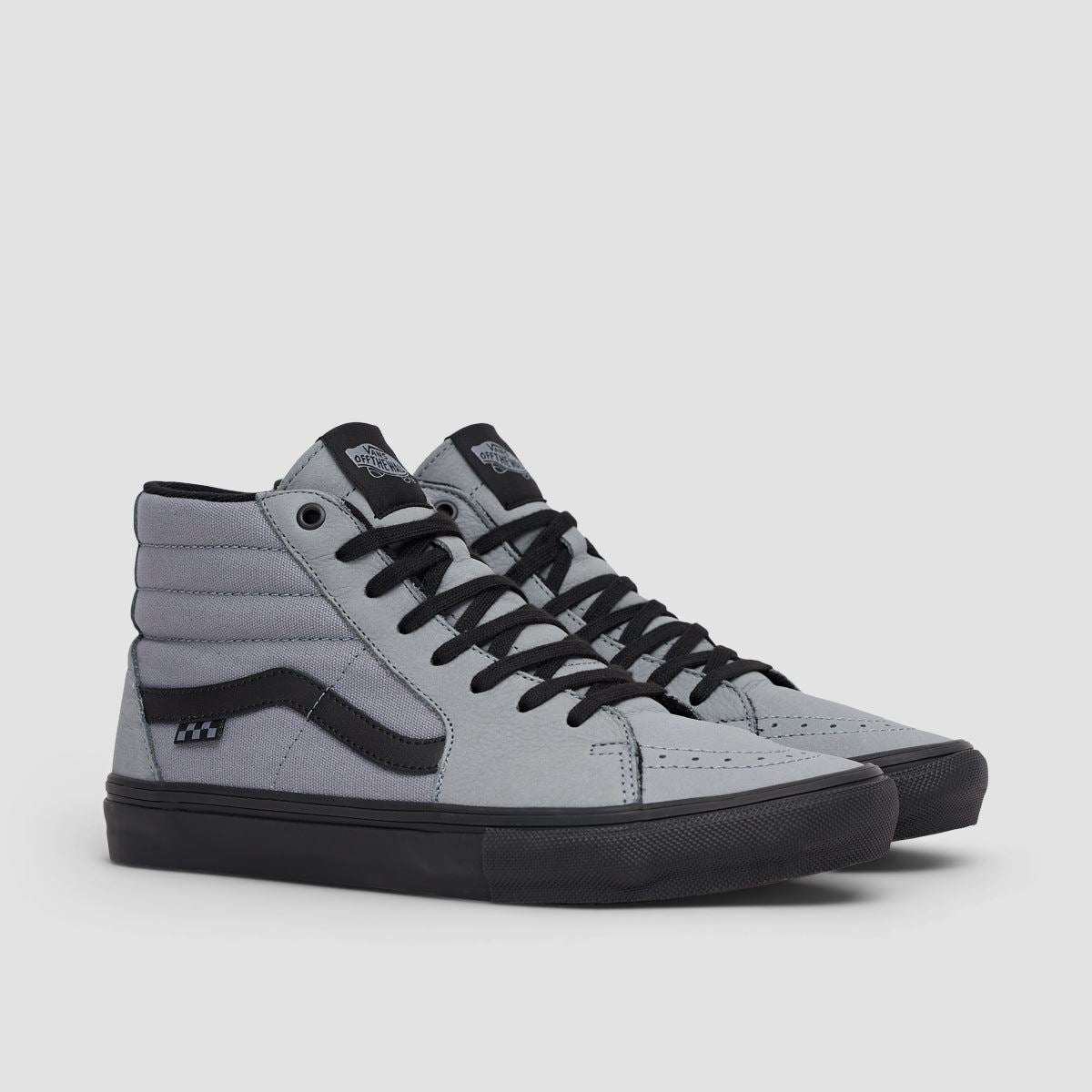 Vans Skate SK8-Hi Shoes - Nubuck Washed Blue/Black