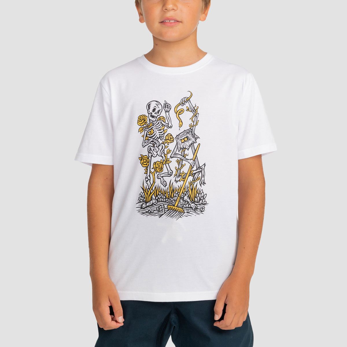 Element X Timber The Dance T-Shirt Optic White - Kids