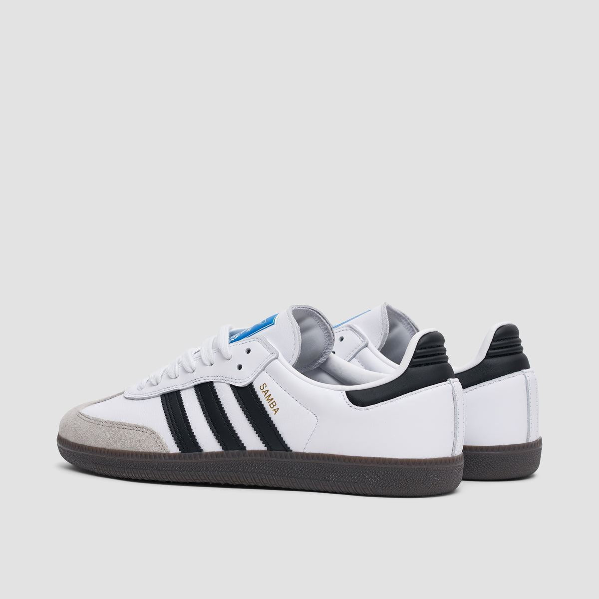 adidas Samba Adv Shoes - Footwear White/Core Black/Gum5