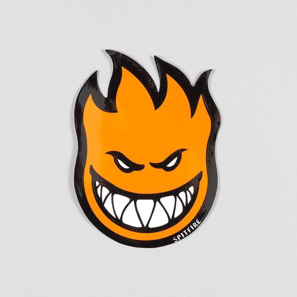 Spitfire Fireball Sticker Medium Orange 150x100mm