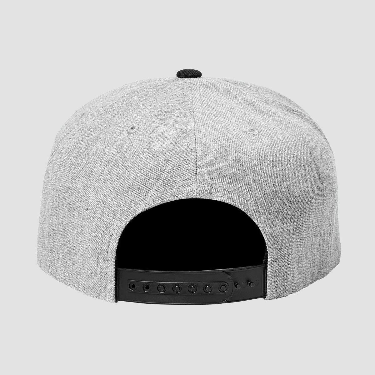 Brixton Oath III Snapback Cap Light Heather Grey/Black