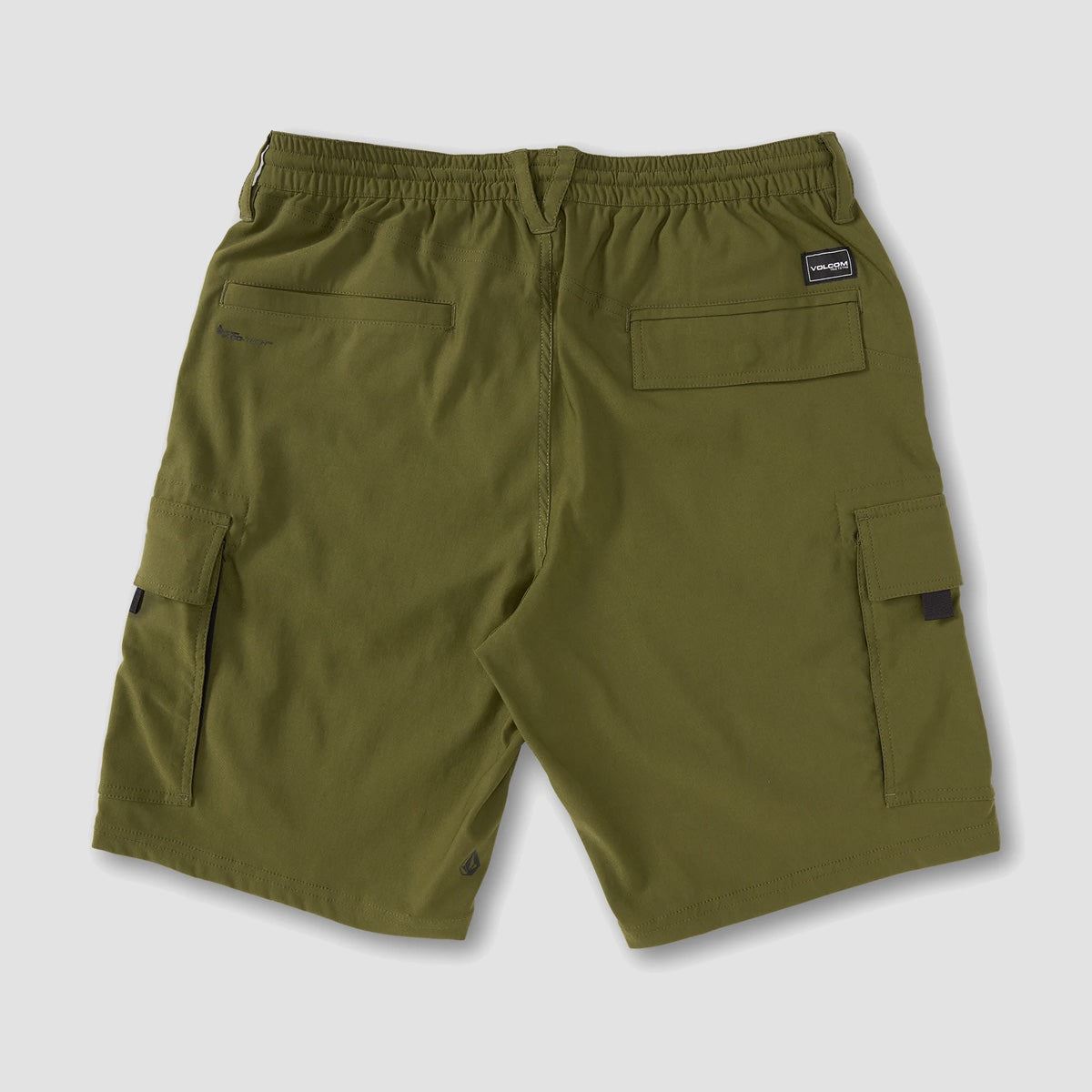 Volcom Skate Vitals 21" Hybrid Cargo Shorts Military