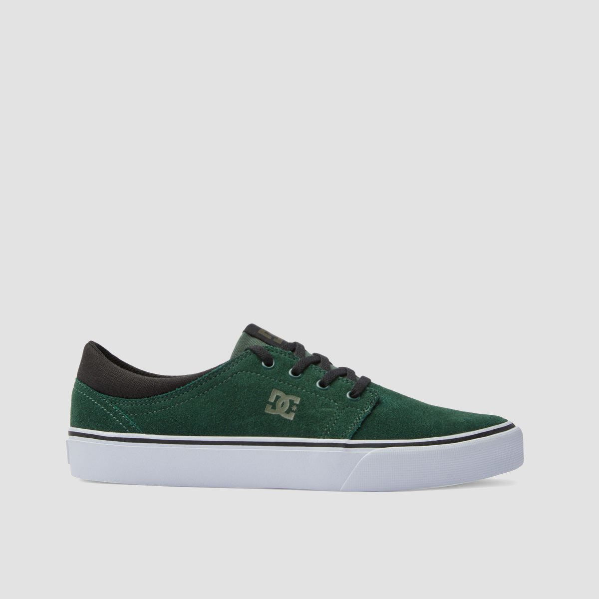 DC Trase SD Shoes - Dark Green/White
