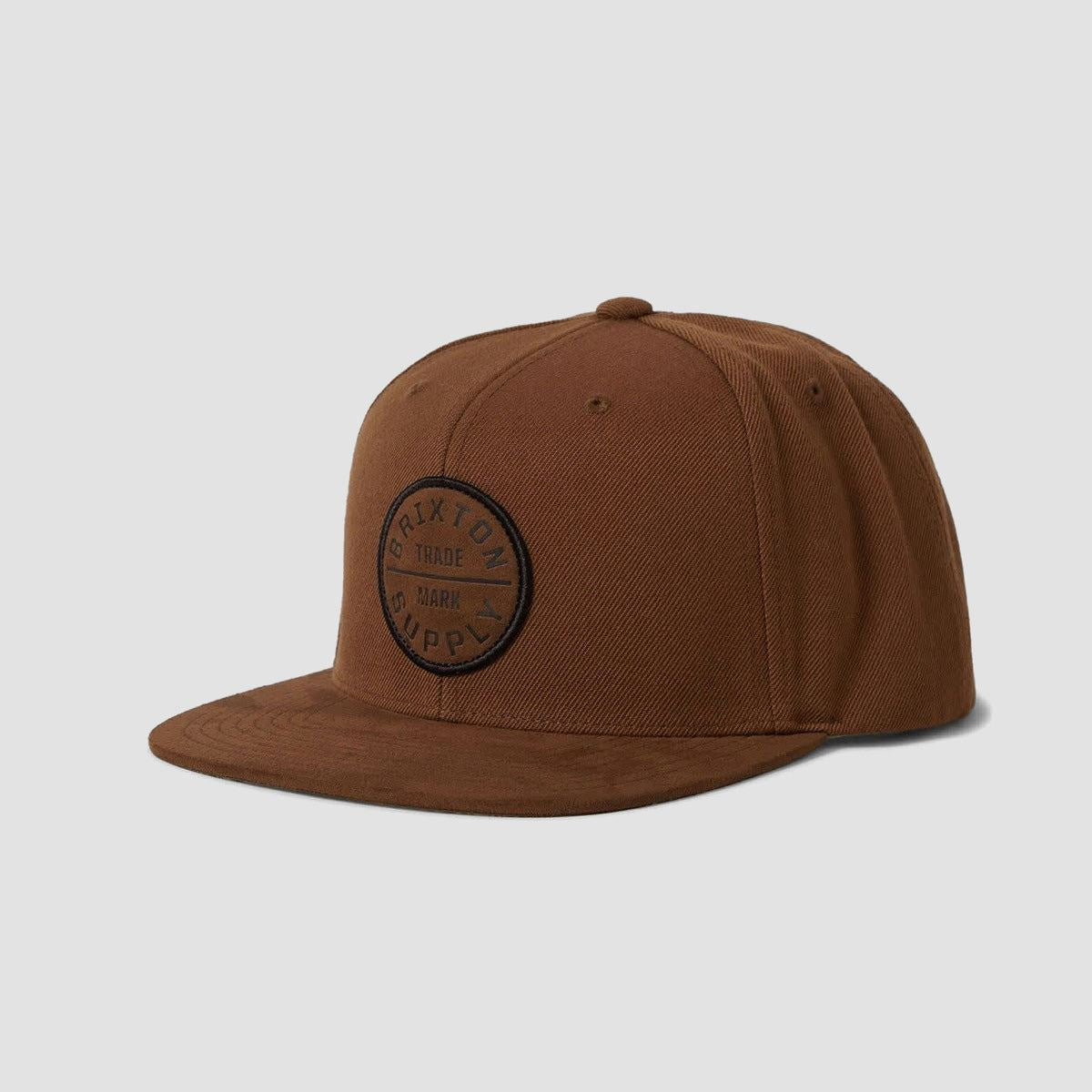 Brixton Oath III Snapback Cap Coffee/Coffee