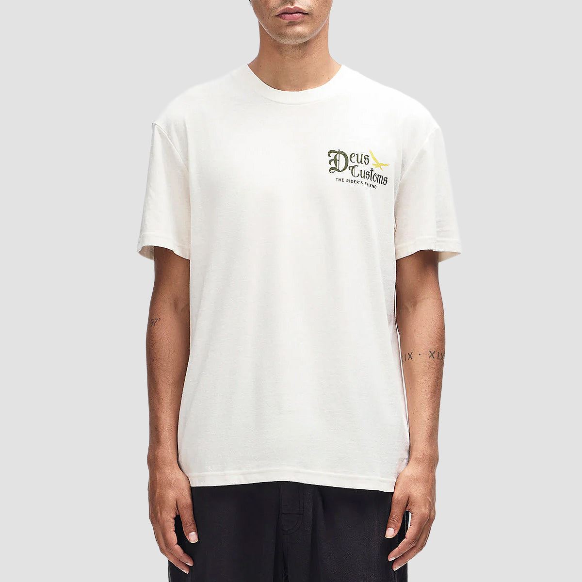 Deus Beep-Beep T-Shirt Dirty White