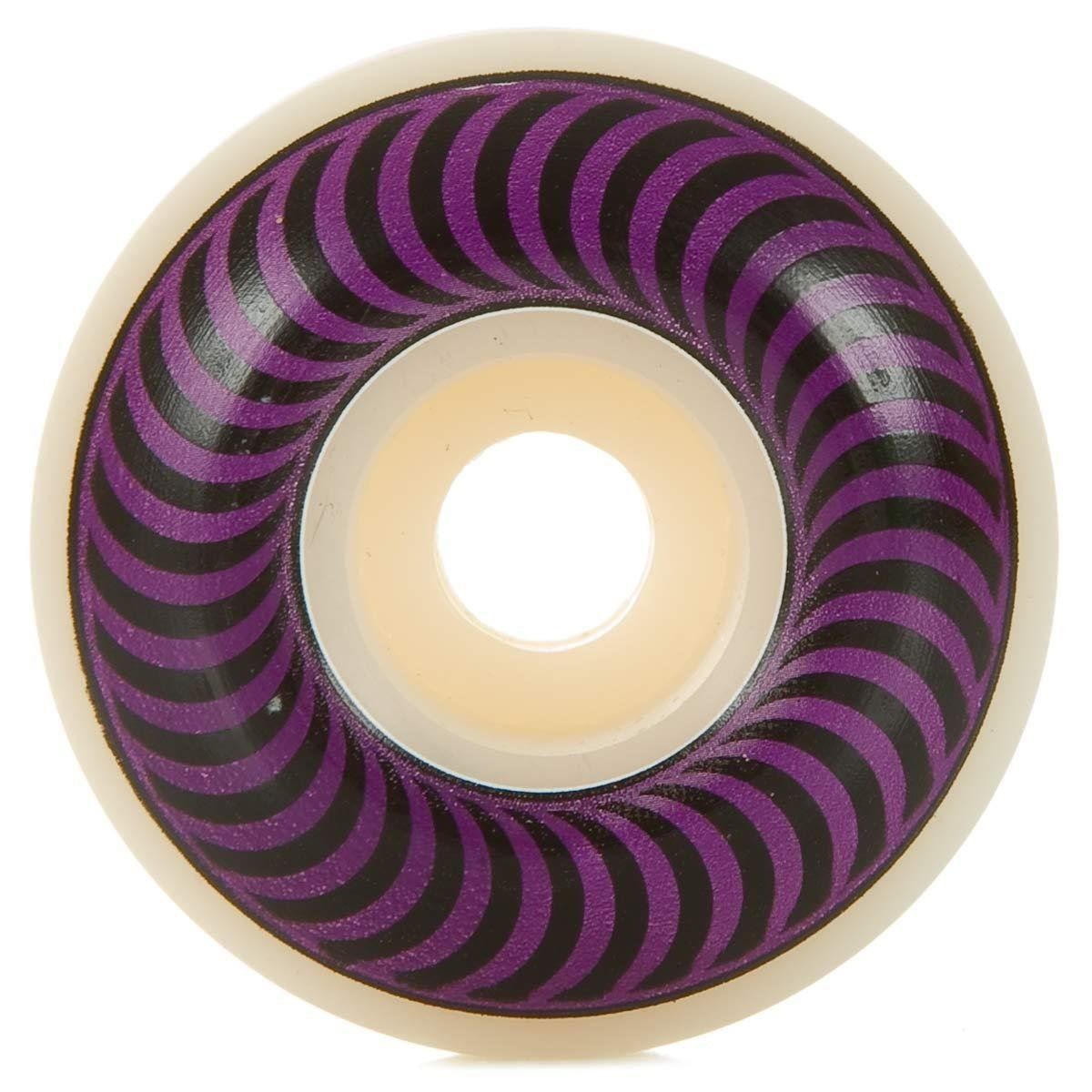 Spitfire Classic Skateboard Wheels White/Purple 58mm