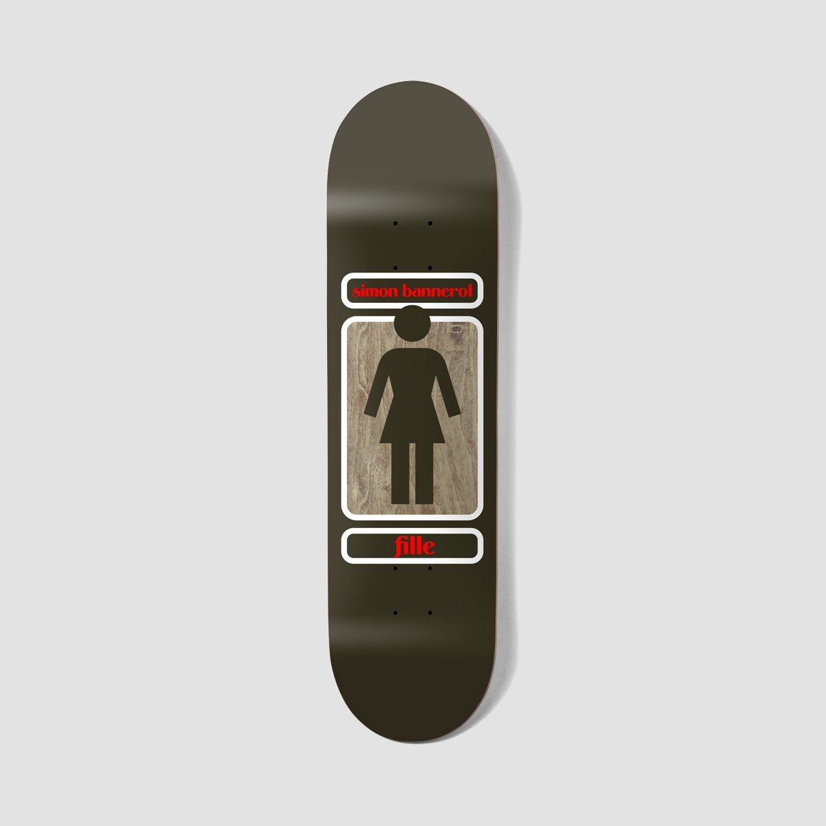Girl 93 Til W41 Simon Bannerot Pop Secret Skateboard Deck - 8.25"
