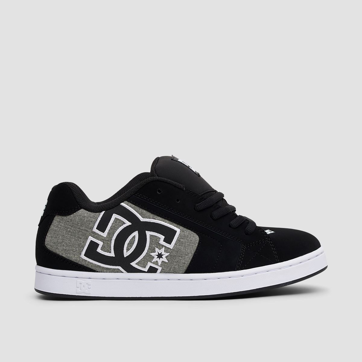 DC Net Shoes - Black/Battleship/Armor