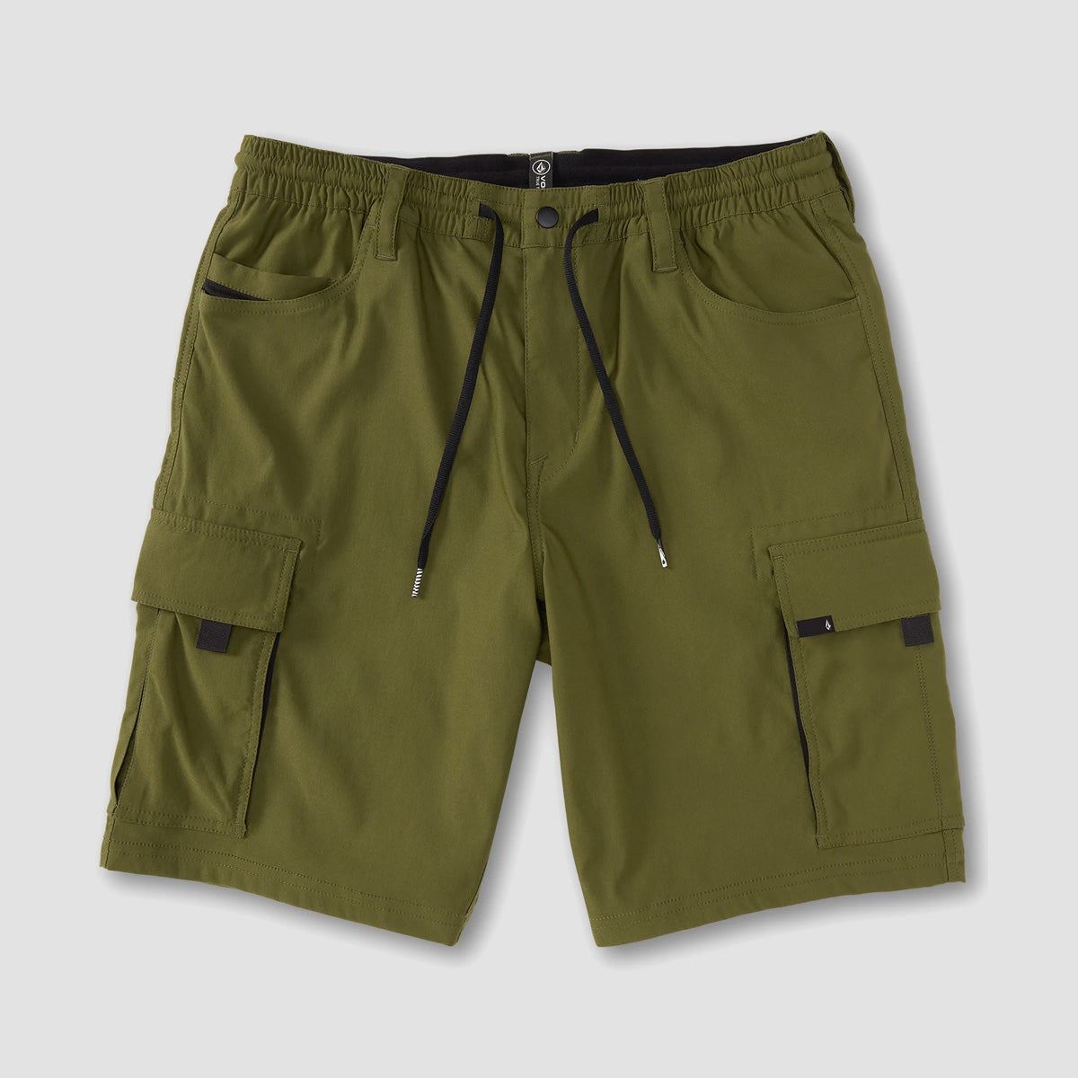 Volcom Skate Vitals 21" Hybrid Cargo Shorts Military