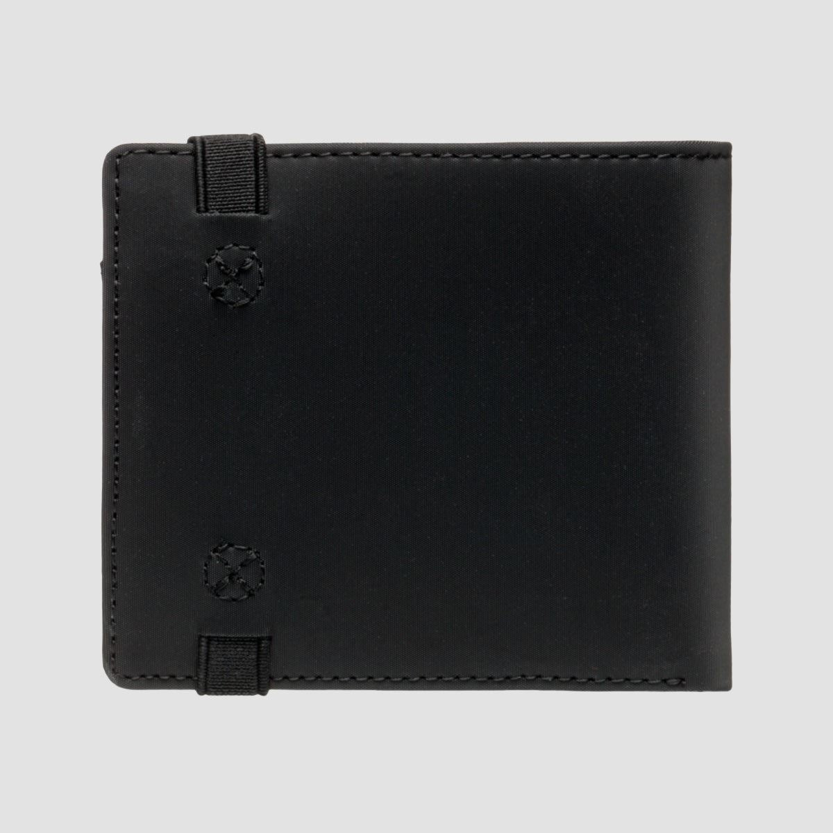 Element Icon Strap Bifold Wallet Flint Black