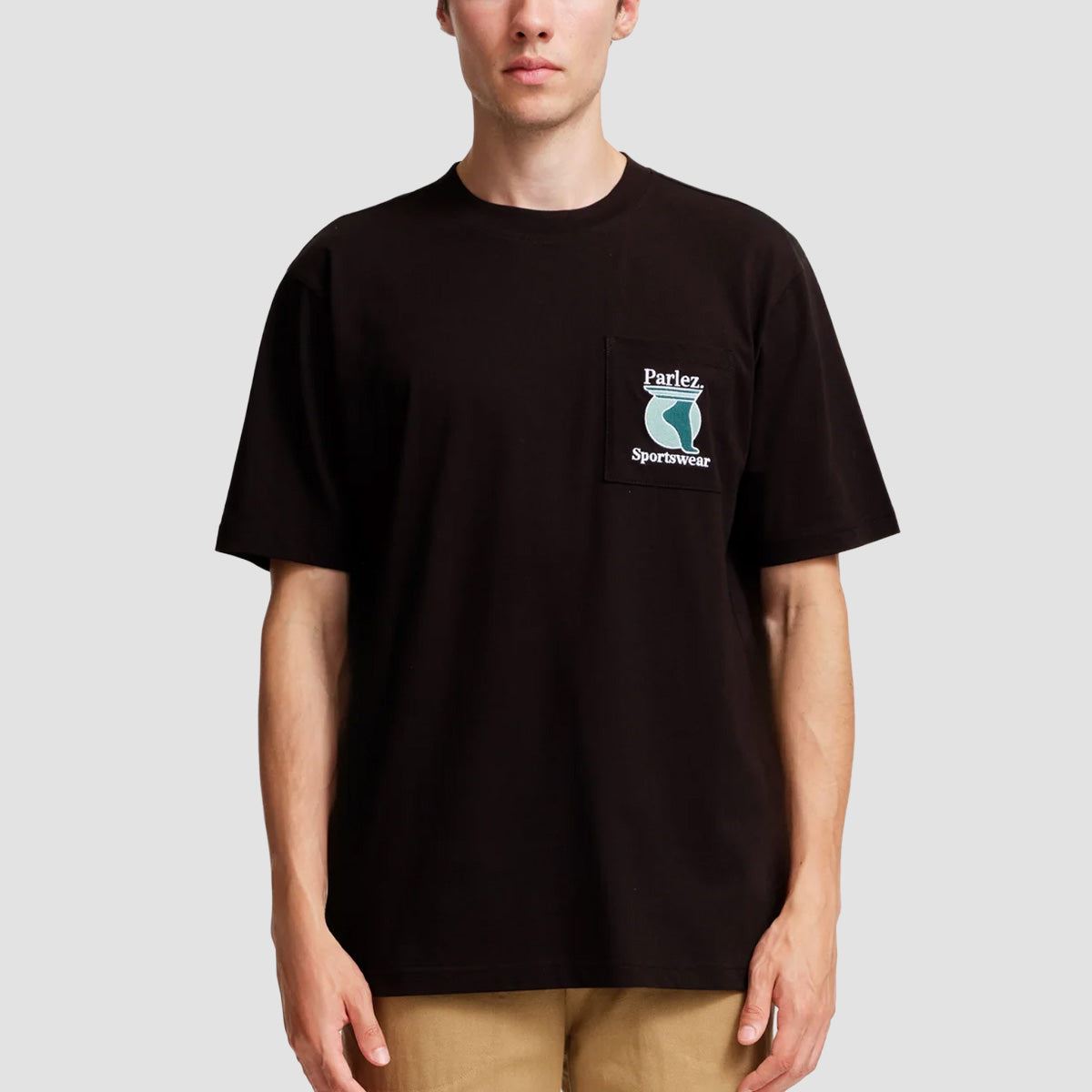Parlez Currere Pocket T-Shirt Black