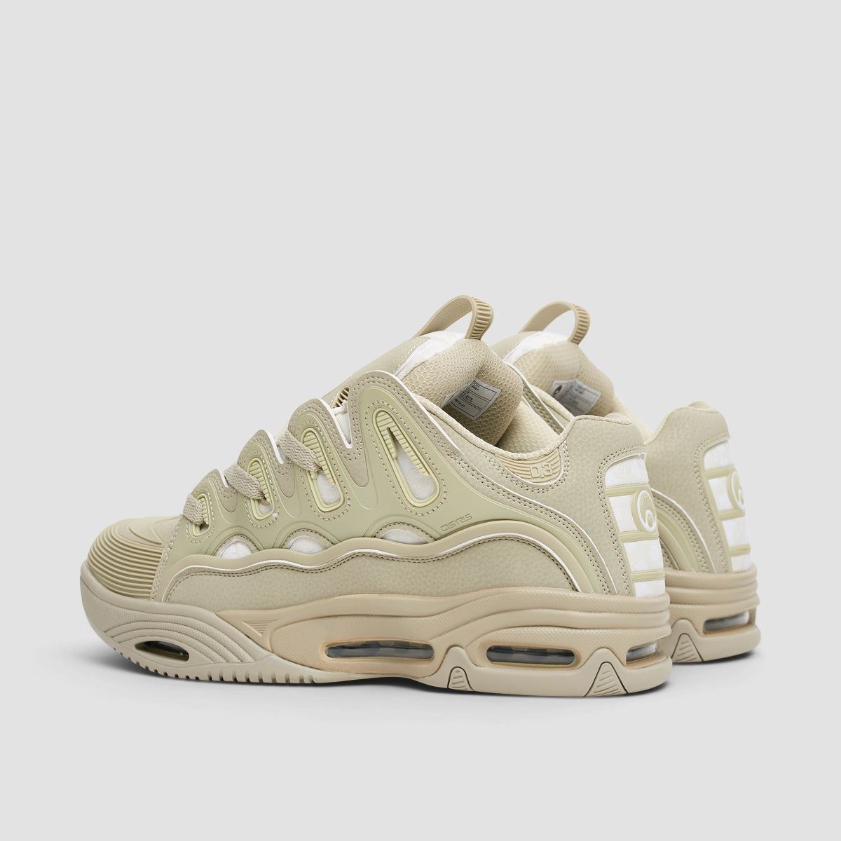 Osiris D3 2001 Shoes - Beige/White