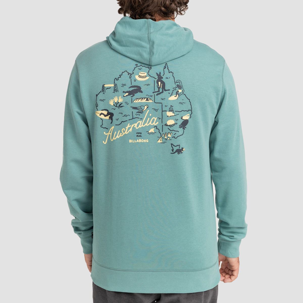 Billabong Dreamy Place Pullover Hoodie Light Marine