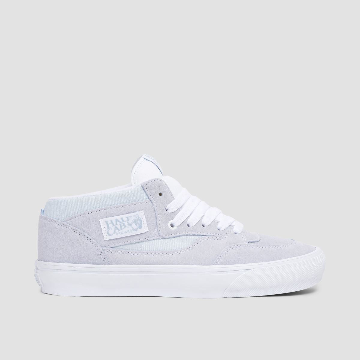 Vans Skate Half Cab 92 Mid Top Shoes Light Blue White