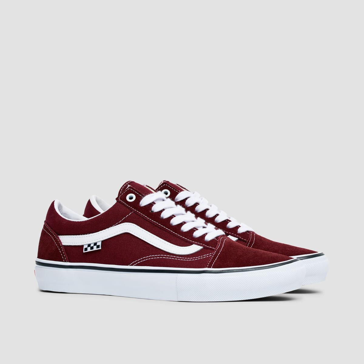 Vans Skate Old Skool Shoes - Port/True White