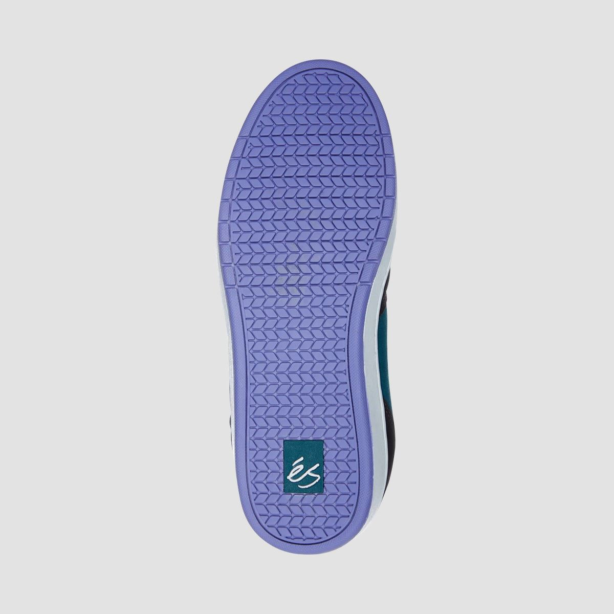 eS Accel Slim Mid Top Shoes - Black/White/Green