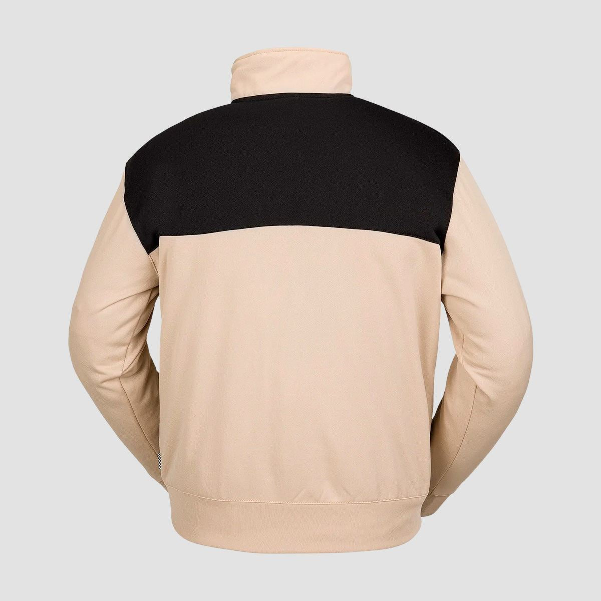 Volcom She 2 Mock Neck Pullover Fleece Khakiest