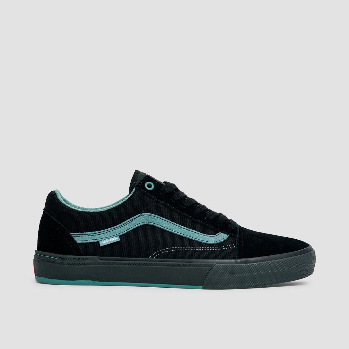 Teal and shop black vans