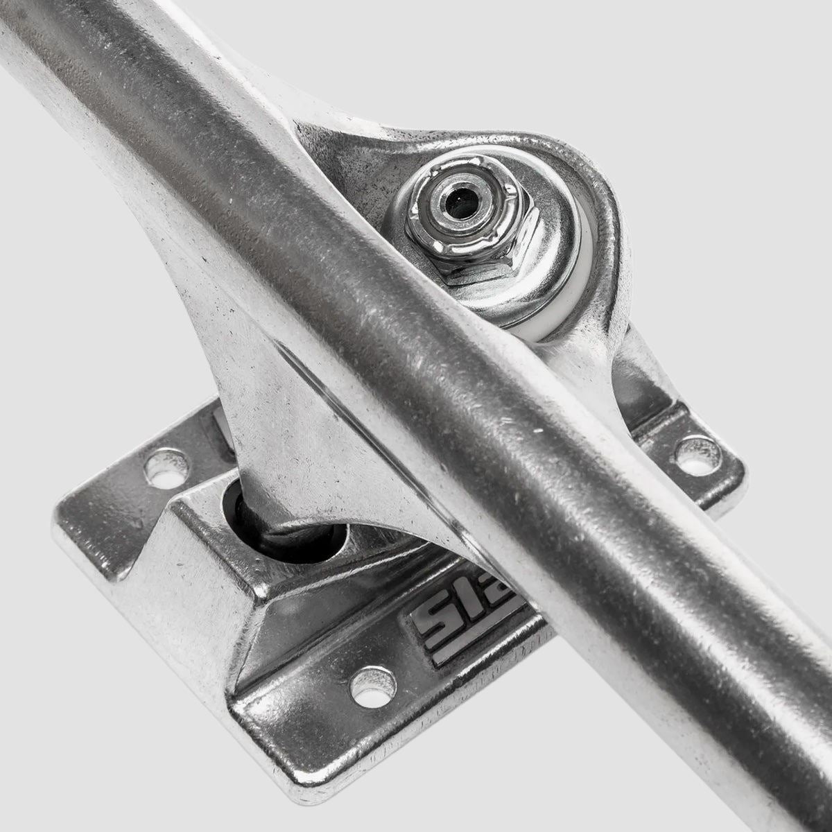 Slappy ST1 Hollow Skateboard Trucks 1 Pair Polished - 13"