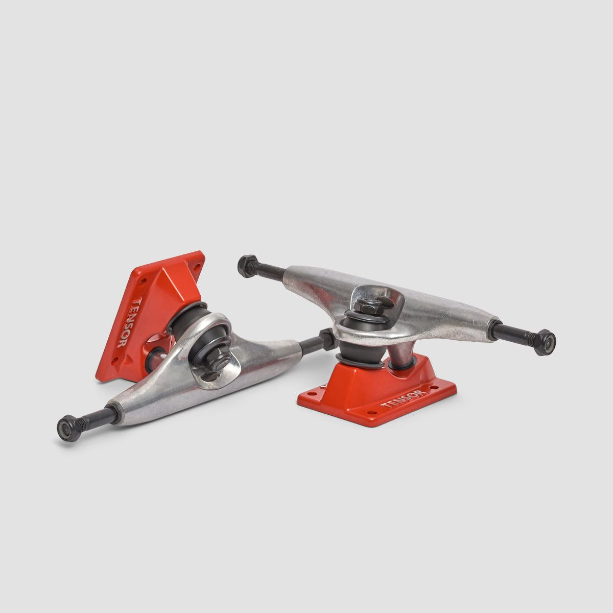 Tensor Alloys 5.25 Trucks 1 Pair Raw/Red - 8"