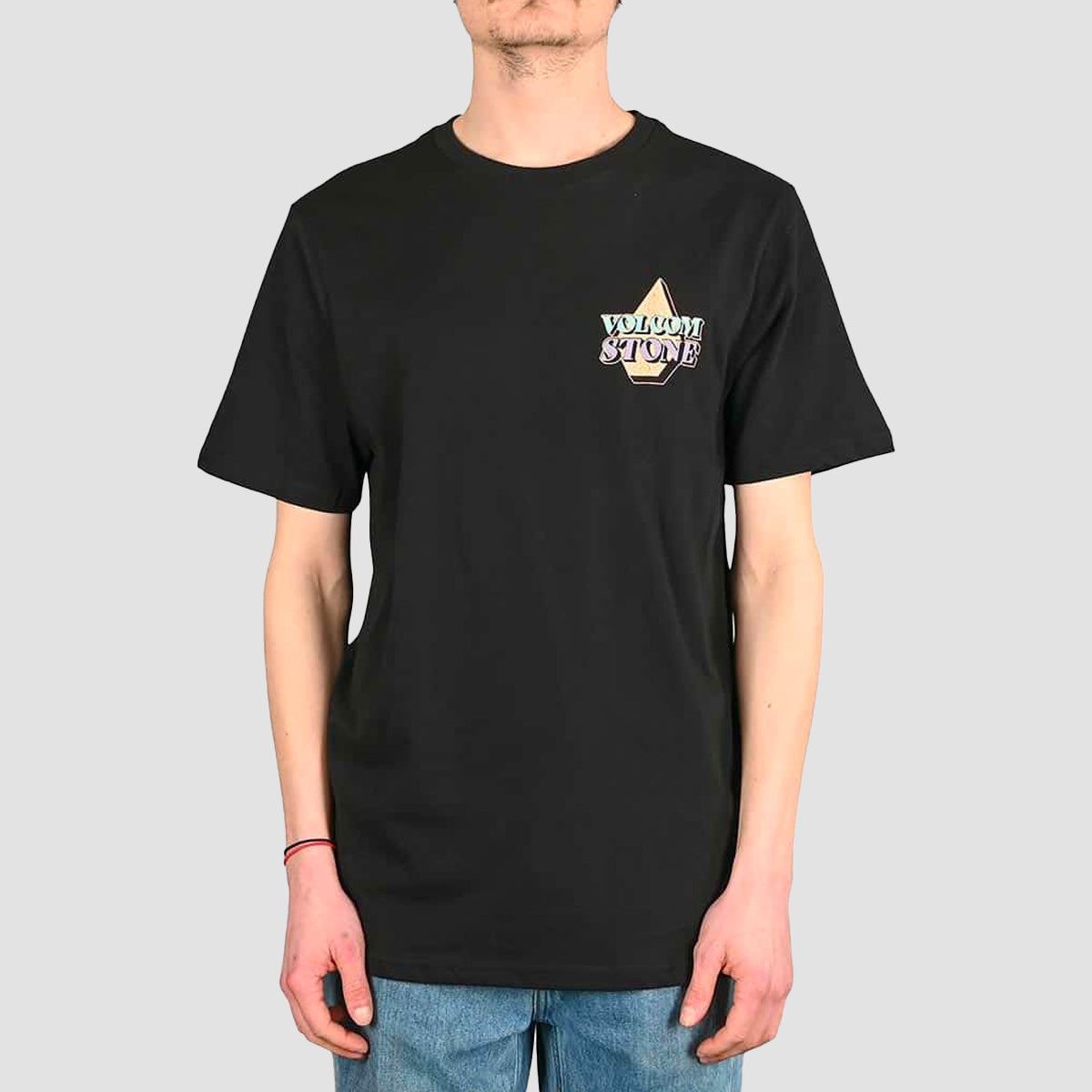 Volcom Stript T-Shirt Black