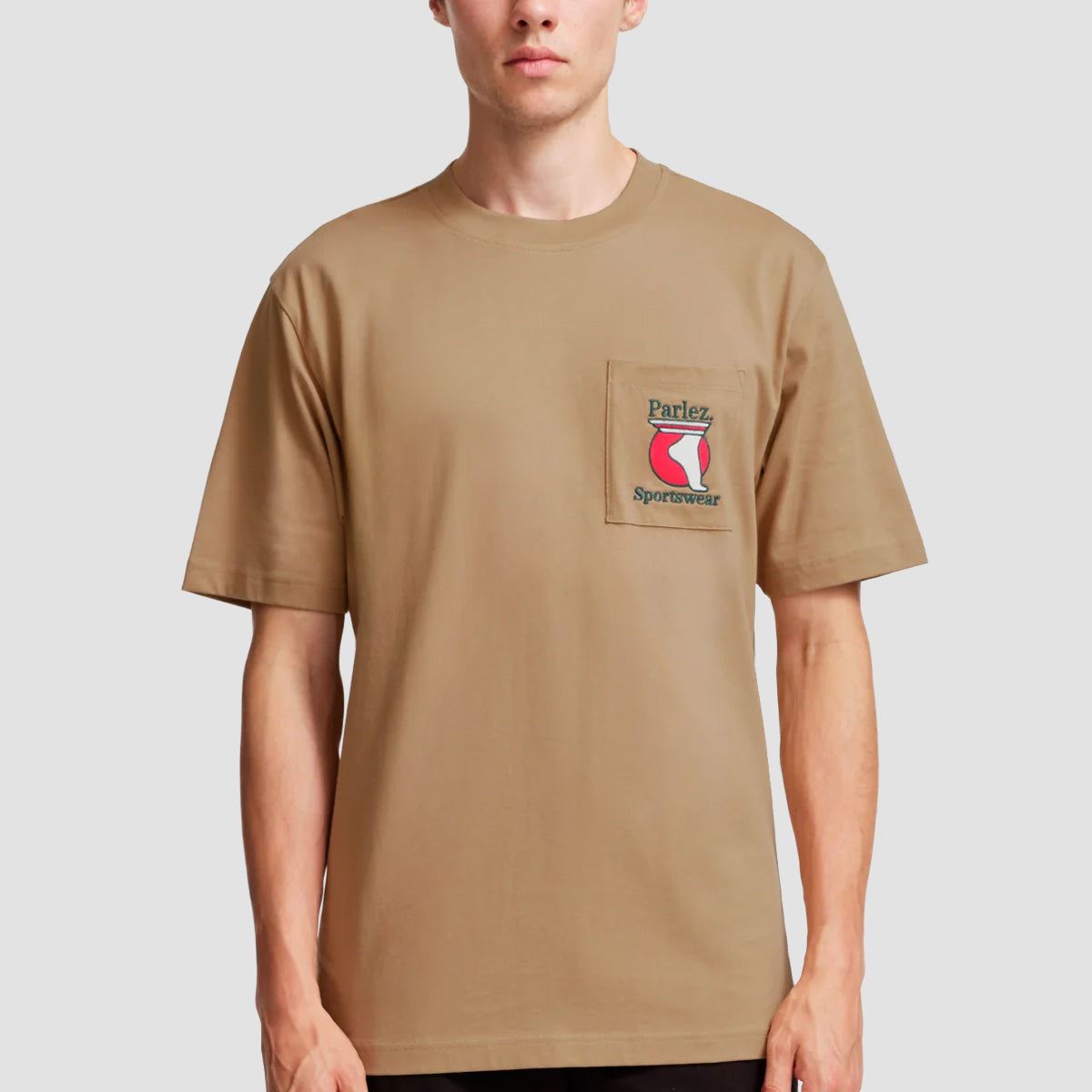 Parlez Currere Pocket T-Shirt Sand