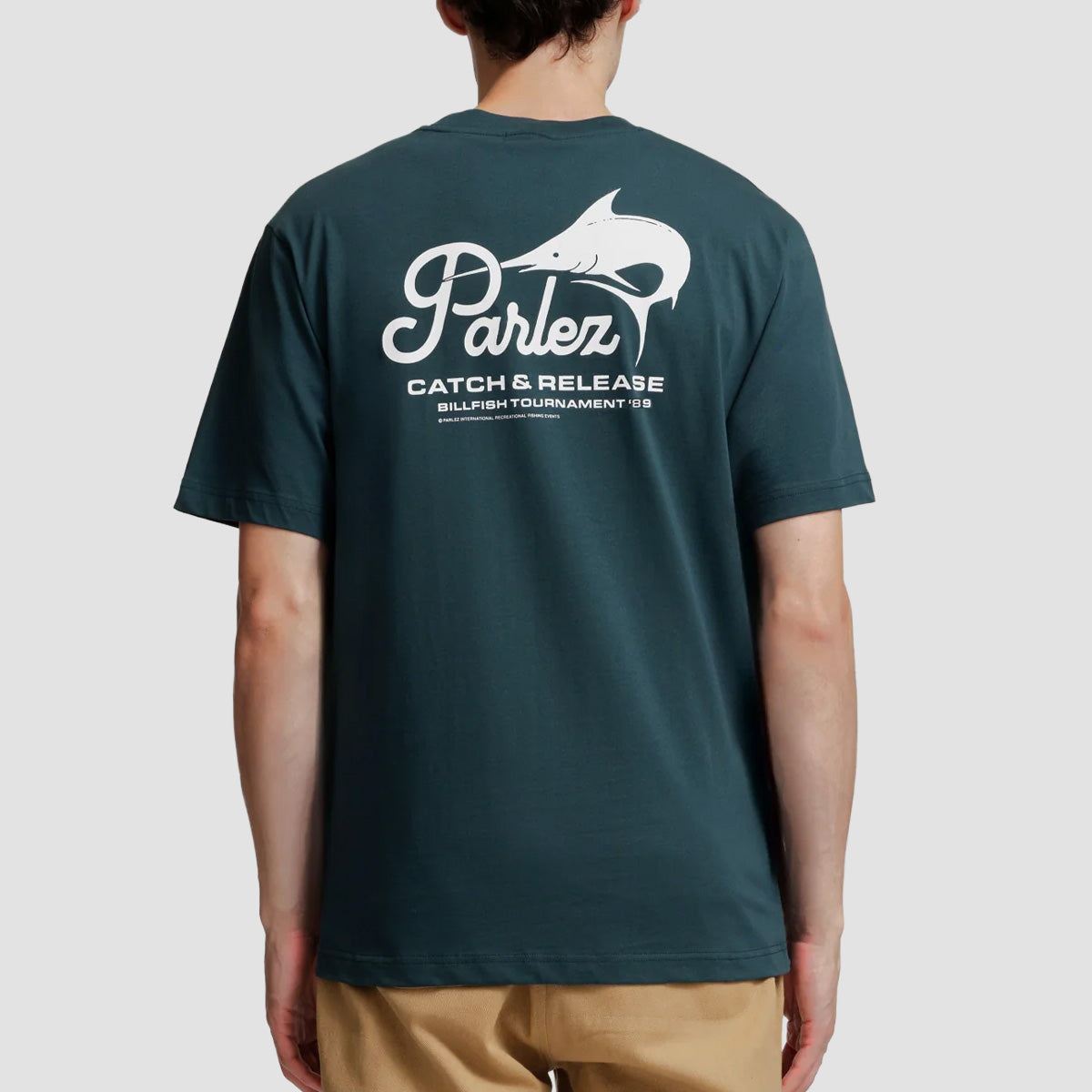 Parlez Release T-Shirt Petrol