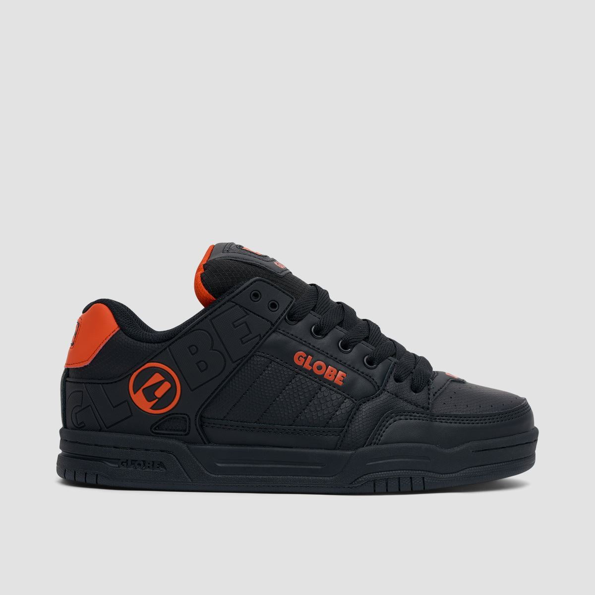 Globe Tilt Shoes - Black/Snake