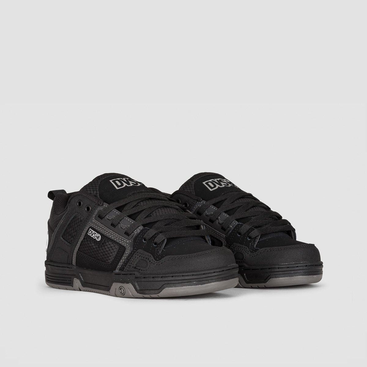 DVS Comanche Shoes - Black/Reflective/Charcoal/Nubuck