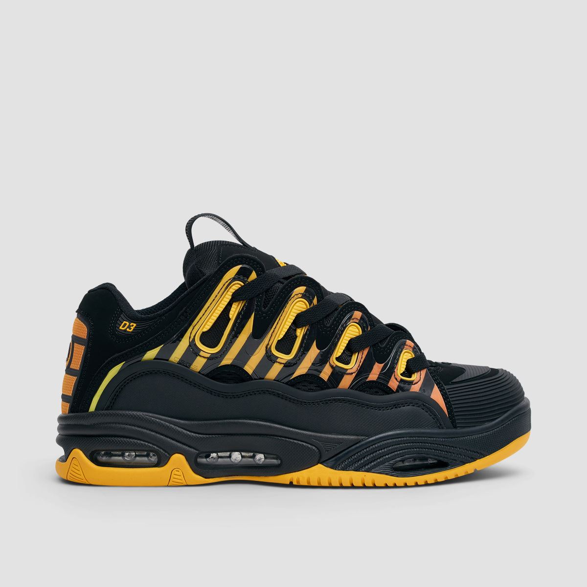 Osiris D3 2001 Shoes - Caution/Black/Fade
