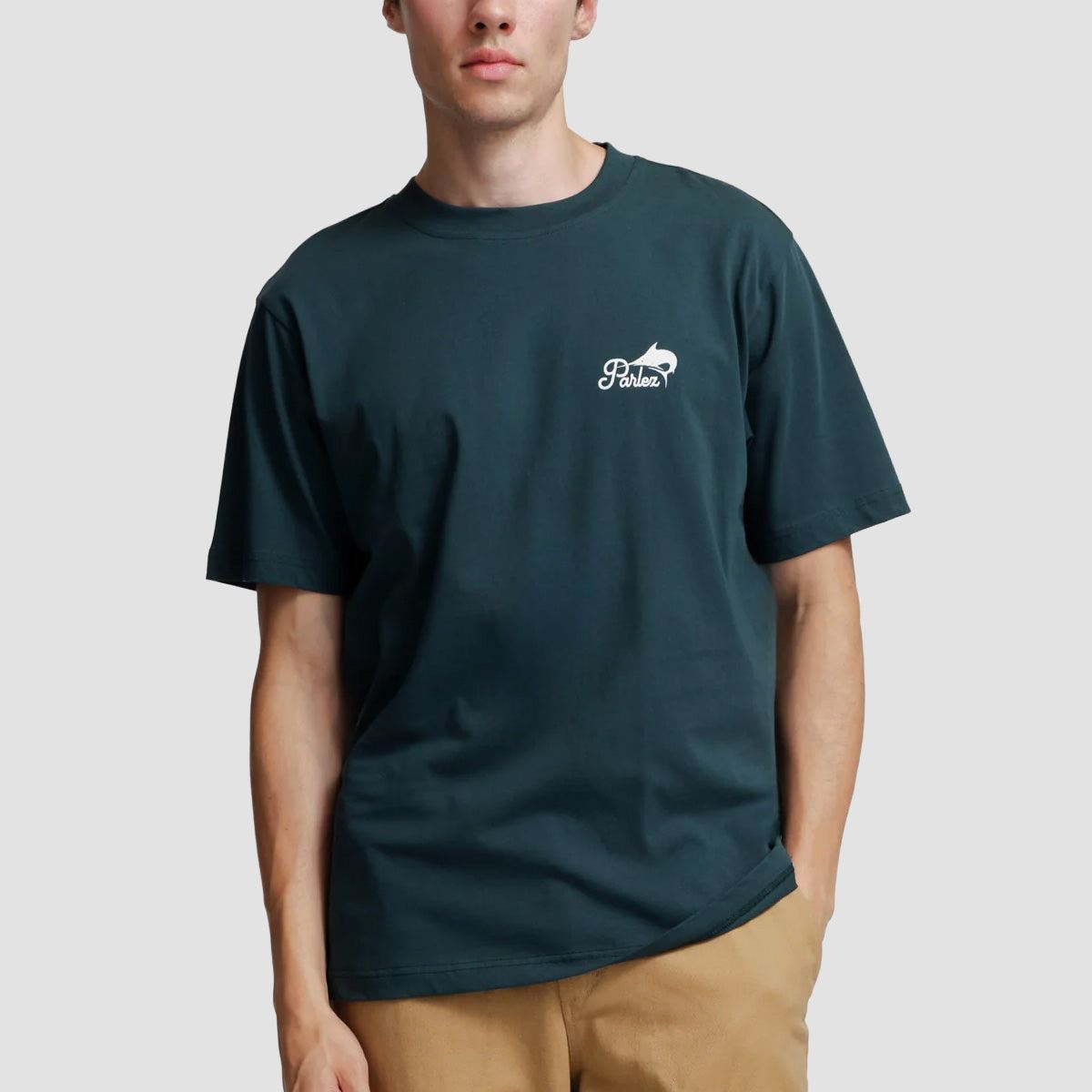 Parlez Release T-Shirt Petrol