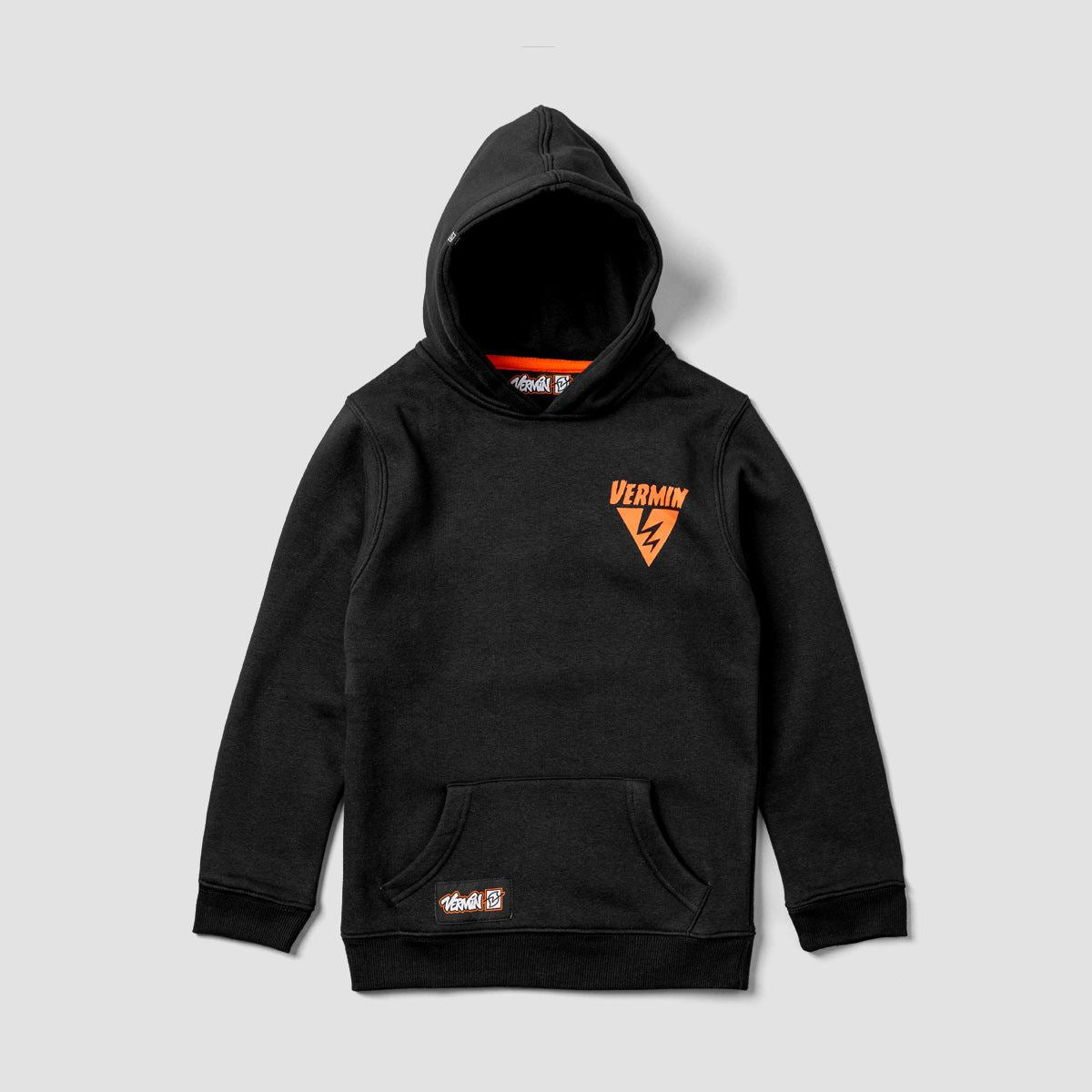 Vermin RKO Pullover Hoodie Black - Kids Unisex
