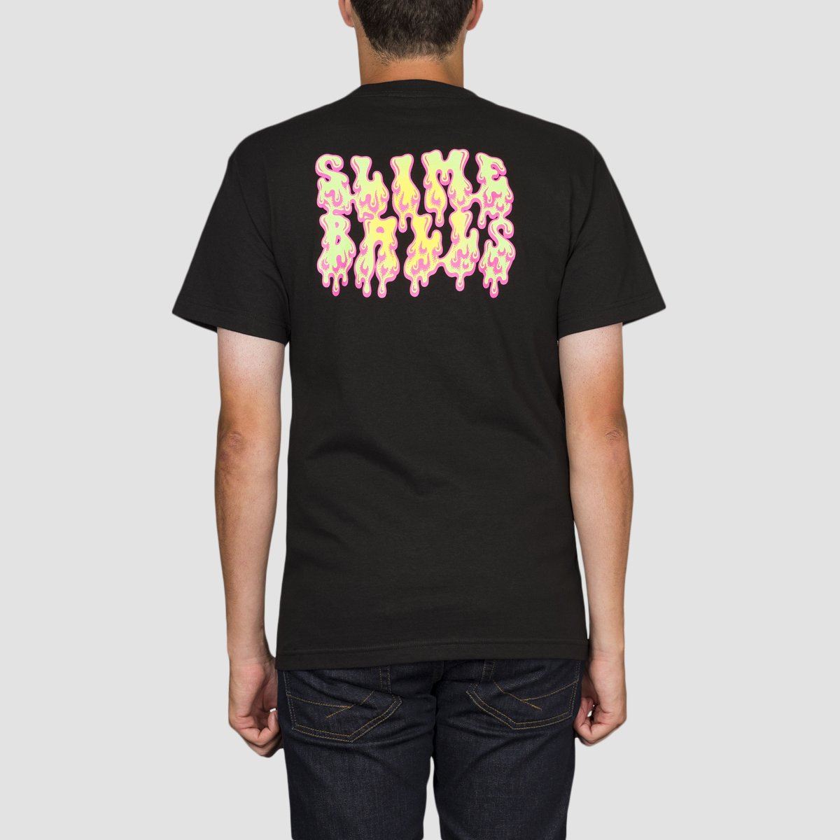 Slime Balls Peace Out T-Shirt Black