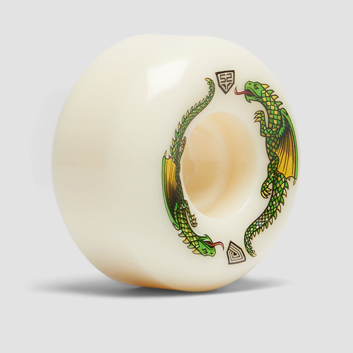 Powell Peralta Dragon Formula 93A V5 Skateboard Wheels Off White 52x30mm