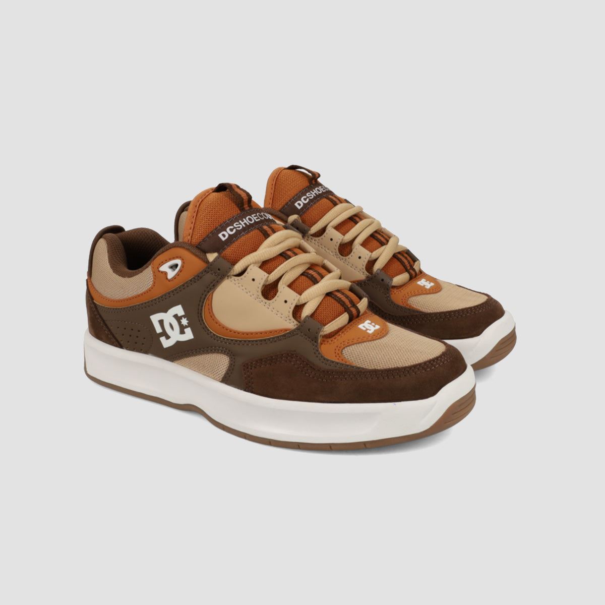 DC Kalynx Zero Shoes - Brown/Tan/Off White