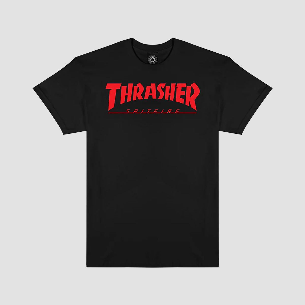 Thrasher X Spitfire Big Head Jake T-Shirt Black