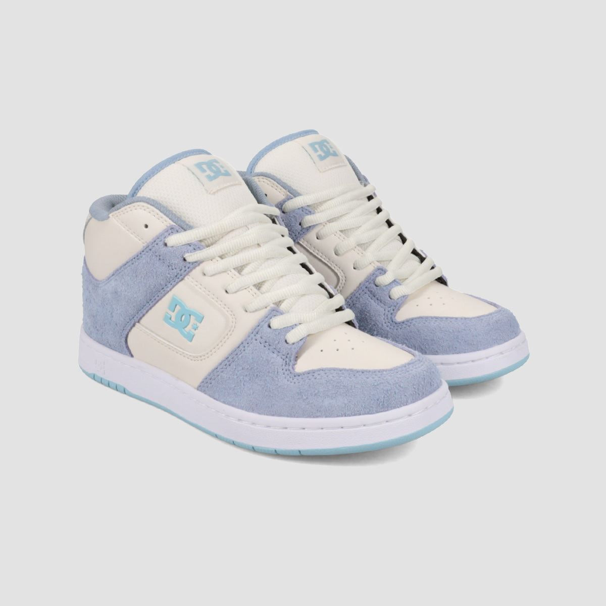 DC Manteca 4 Mid-Top Shoes - Blue/White - Womens