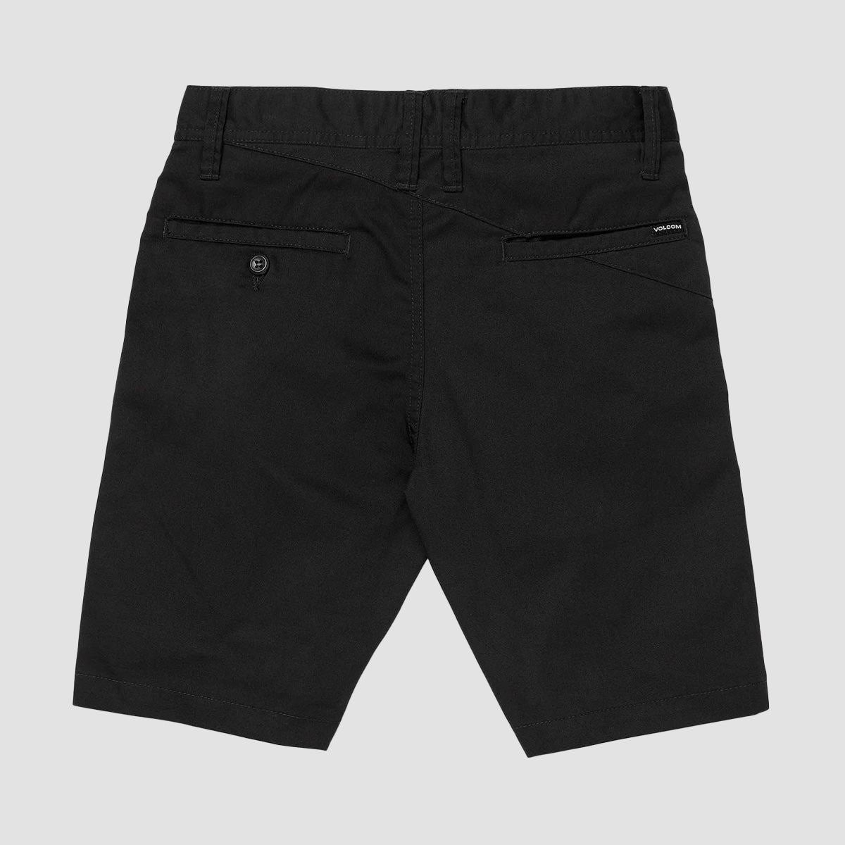 Volcom Frickin 17" Chino Shorts Black - Kids