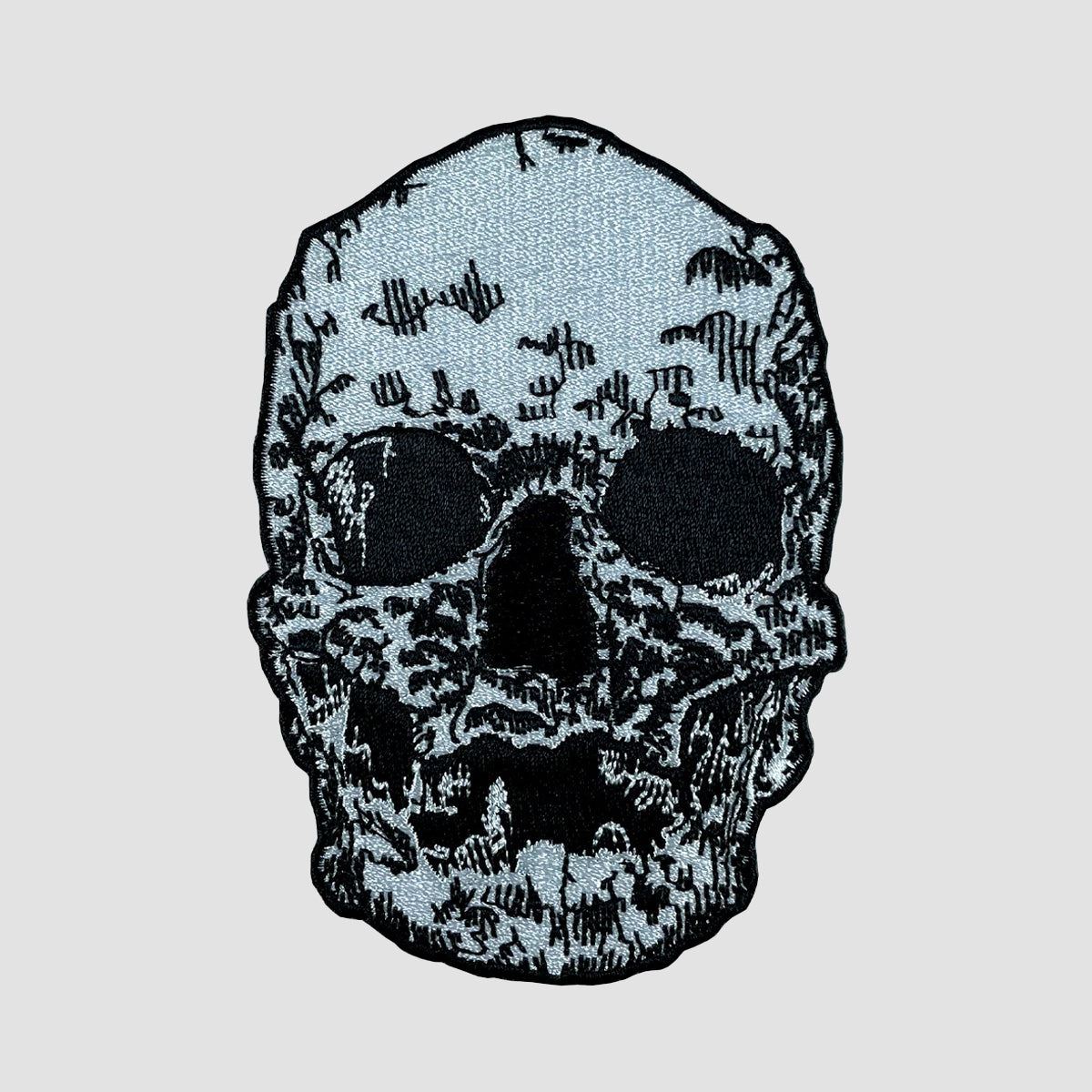 Dungeon Skull Embroidered Patch Multi