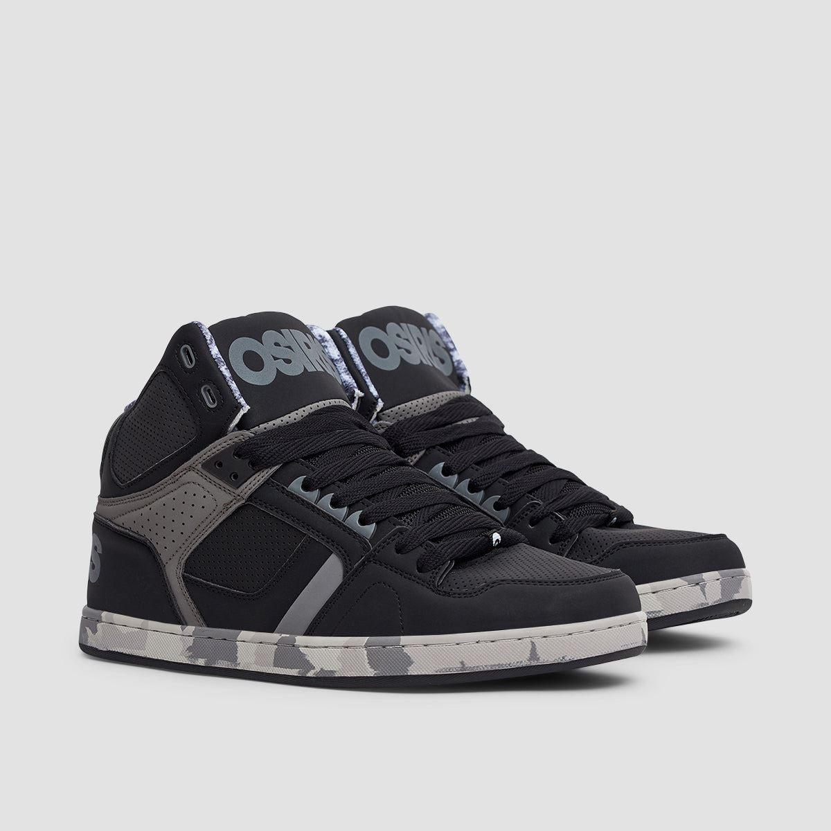 Osiris NYC 83 CLK Shoes - Black/Grey/Paint