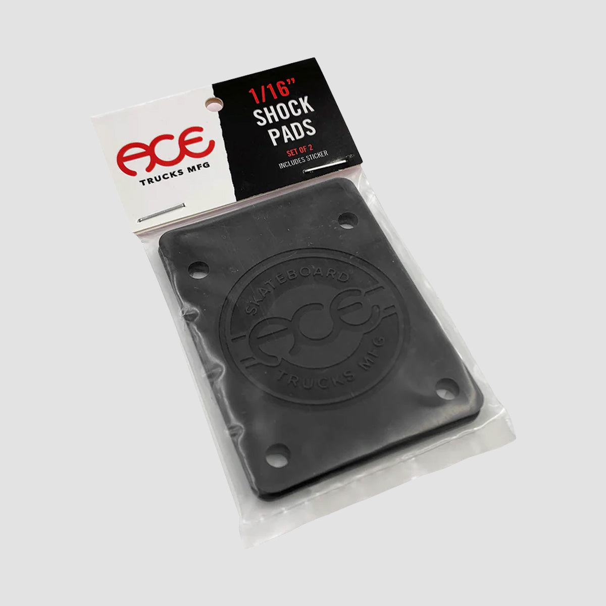 Ace Shock Pads Black 1/16 Inch
