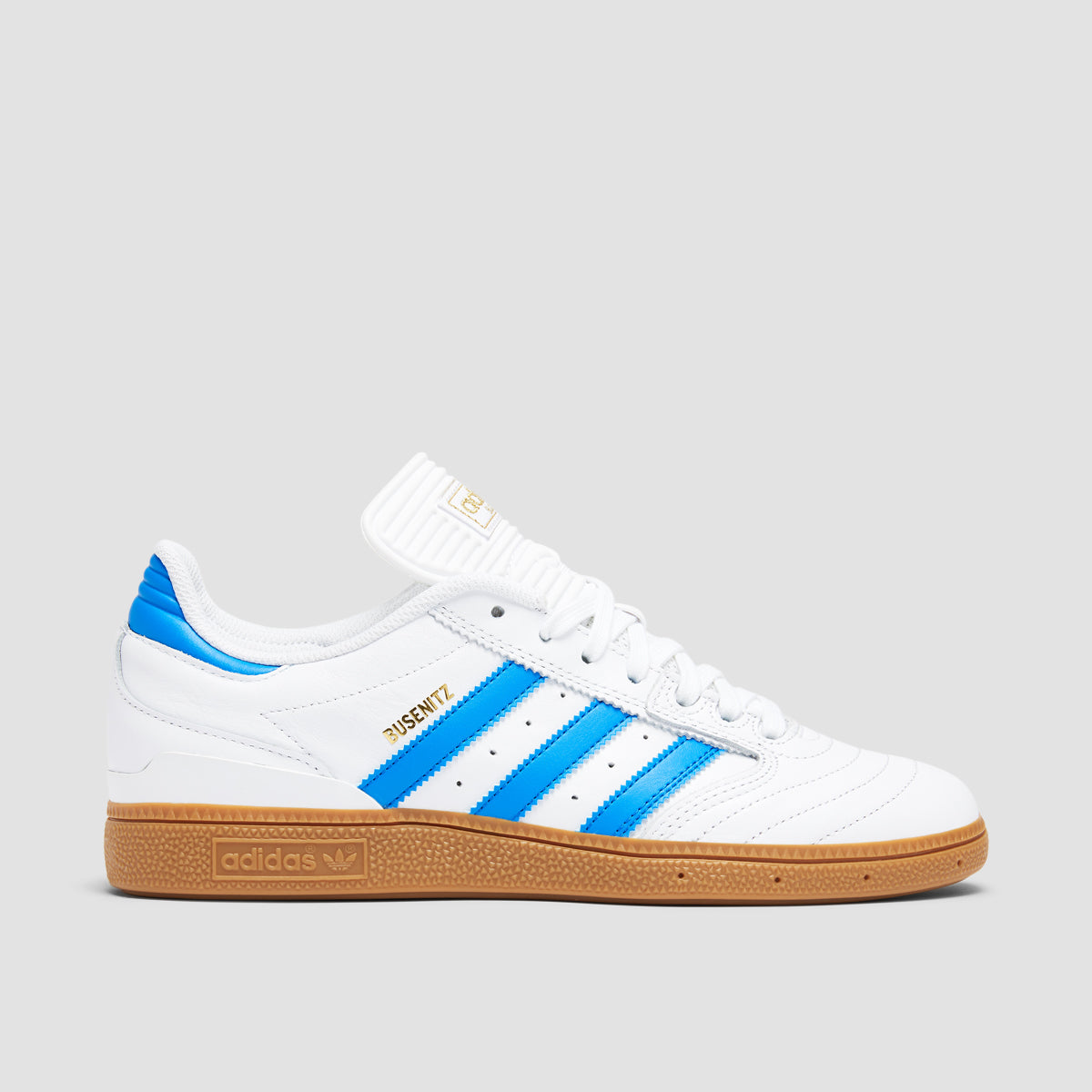 adidas Busenitz Shoes - Ftwr White/Bluebird/Gold Met
